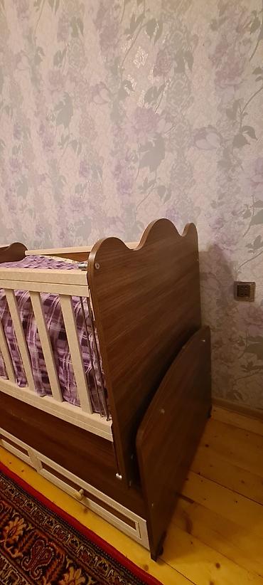 uşag beşiyi: Uşaq beşiyi – çevik və funksional model - Material: laminat/LDSP ağac — 4