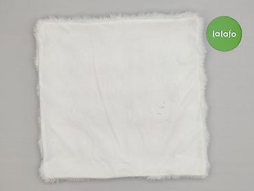 бу товары: Poszewka dekoracyjna na poduszkę – futrzana, biała - Miękka, puszysta — 3