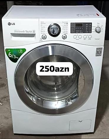 LG önyükləməli paltaryuyan–quruducu - Model: LG Direct Drive