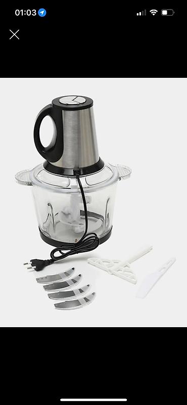 chopper: ИзмельчительУверенный Бренд Техномир food chopper th-7913 стеклянный — 4