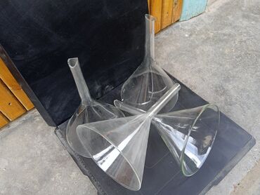 пластмассовые стекло: Стеклянные колбы-лейки.для химич,.физич. работ