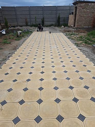 Тротуарная плитка: Тротуарная плитка, Другая модель, Бетонная, Для двора, Новый — 9