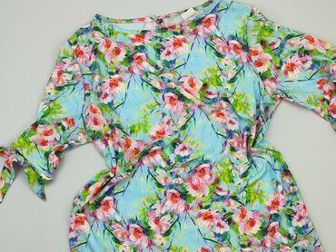 elegancką sukienki w kwiaty: Blouse, L (EU 40), condition - Very good