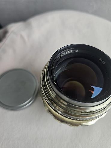 vintage kamera: Jupiter-9 85mm f/2 portret obyektivi - Fokus məsafəsi: 85 mm - — 1