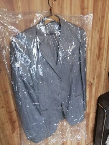 одежда для мужчин: Костюм 4XL (EU 48), цвет - Серый