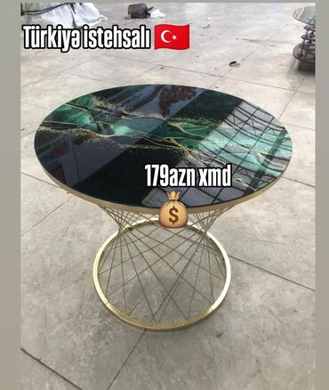 Divanlar: Jurnal masası, Yeni, Yumru masa