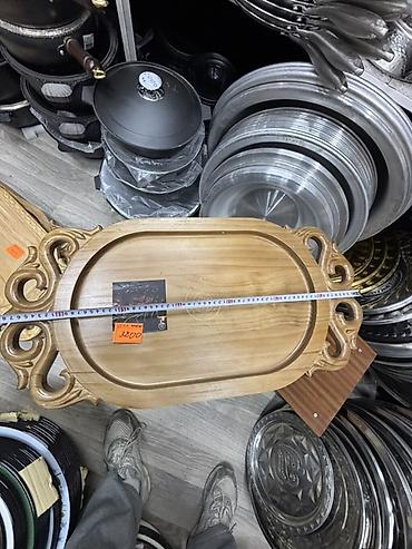 Подносы: Ручные деревянные подносы/менажницы для сервировки, дерево для — 7