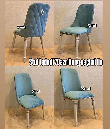 Ev və bağ: Mətbəx və qonaq otaqları üçün yumşaq oturacaqlı stullar - Modellər — 3