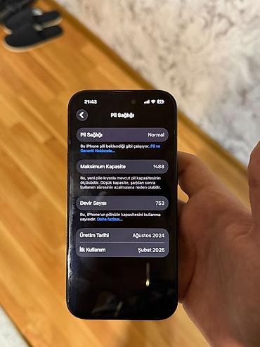 iphone 14 yeni: IPhone 15, Qara, Face ID — 2