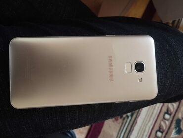 Samsung: Samsung Galaxy J6, 32 GB, rəng - Qızılı, Barmaq izi, İki sim kartlı