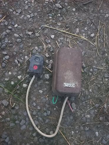 2 el mebel: Sovet istehsalı elektrik start-stop qurğusu komplekti Tərkib: - Metal — 1