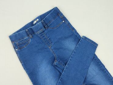 spodnie woskowane beż: Pepco, Jeans for women, size L (EU 40)