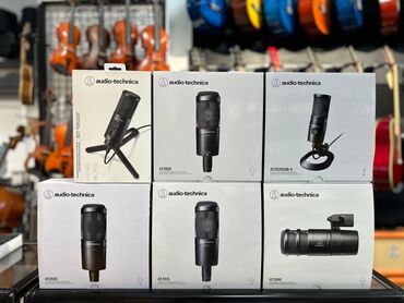 mikrafonlar: Audio-Technica Mikrofonları 220 AZN-den başlayan qiymətlərlə