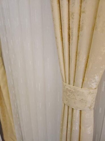 rolo zavese za tuš: Net, Voile & Sheer Curtains, color - White