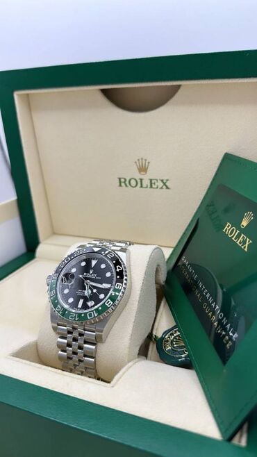 Şəxsi əşyalar: New watch rolex gmt master II with box orginal 42mm