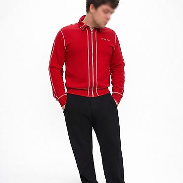 lyle scot: Мужская толстовка, S, M, Tommy Hilfiger, Б/у, цвет - Красный, Самовывоз, Платная доставка — 4