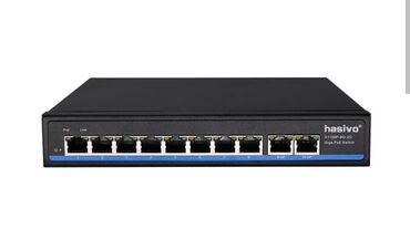 wifi modem: HASIVO brendinə məxsus orijinal 8 port POE Switch Model: S1100P-8F-2F