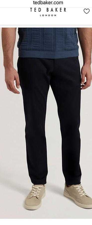 Kişi geyimləri: Klassik Şalvar, Ted Baker London, rəng - Göy — 2