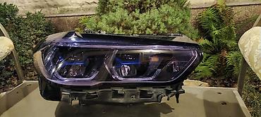 фара g05: Комплект передних фар BMW 2020 г., Б/у, Оригинал — 5