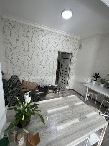 продается однокомнатная квартира аламедин 1: 1 комната, 30 м², 105 серия, 5 этаж, Евроремонт