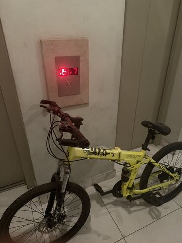 İdman velosipedləri: İşlənmiş Dağ velosipedi Saft, 26", sürətlərin sayı: 21, Ünvandan götürmə