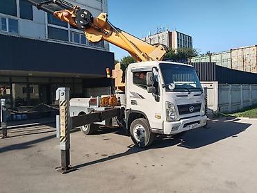 mobile stand: Автовышка, Hyundai, 2016 г., 28 м — 4