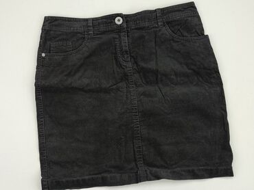 czarne t shirty damskie z nadrukiem: Spódnica, SOliver, M, stan - Dobry
