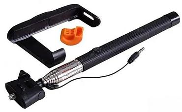 Ostali aksesoari za mobilne telefone: Gembird Self-Timer Lever – žičani selfie štap - Univerzalni držač za — 3