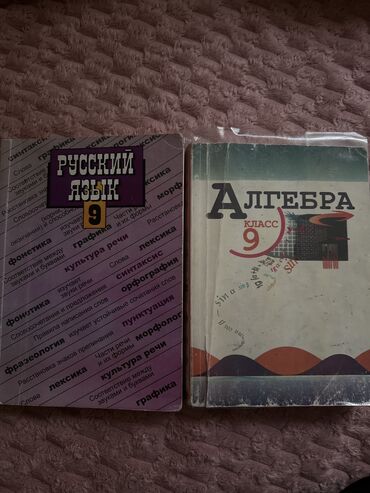 Другие книги и журналы: Алгебра и русский за 9 класс
Алгебра 250
Русский 200