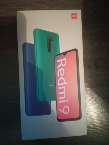 huawei 9: Xiaomi Redmi 9, 64 GB, rəng - Boz, 
 Barmaq izi