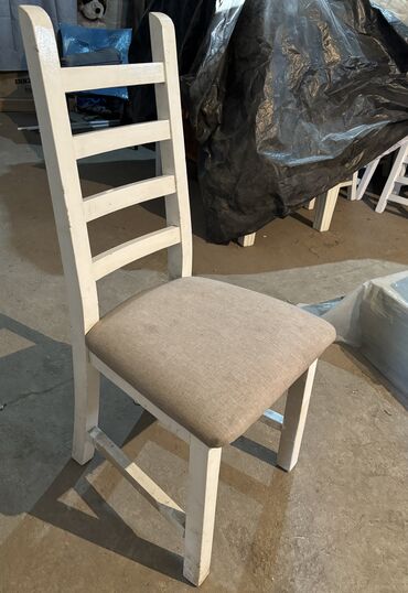 стол трансформер 2 в 1: Кухонный стол и стул, цвет - Белый