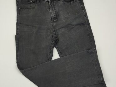 czarne spódnice jeansowe z przetarciami: Jeansy, F&F, S, stan - Dobry