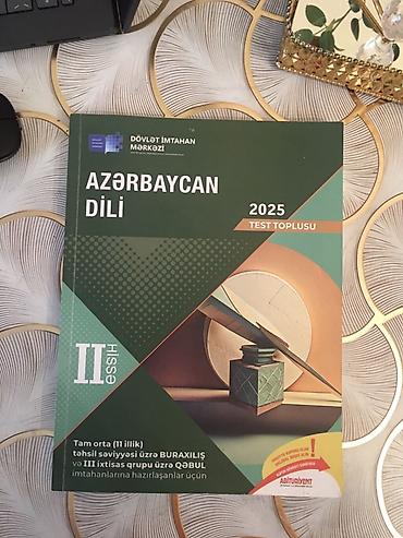 Azərbaycan Dili - 2ci hissə Test Toplusu İçi təmizdir, səliqəlidir lalafo.az -da Azərbaycan Dili - 2ci hissə Test Toplusu İçi təmizdir, səliqəlidir