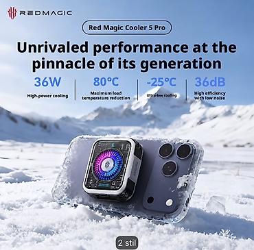 Telefon üçün soyuducular: RedMagic Cooler 5 Pro – smartfonlar üçün yüksək performanslı soyuducu — 3