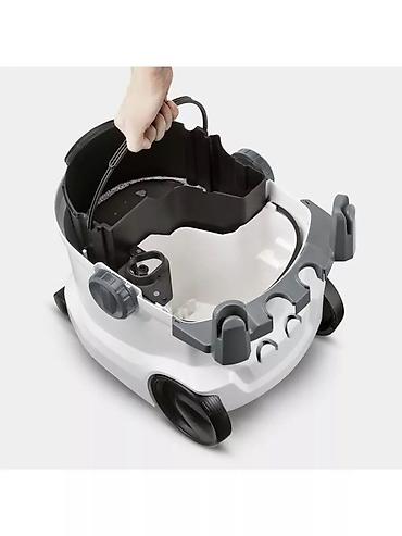 Пылесосы: Пылесос, Karcher, Моющий, Паровая, Смешанная, Сухая, Фильтр для воды, Контейнер, Мешок — 17