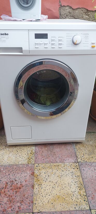 Kondisionerlər: Paltaryuyan maşın Miele, 7 kq, İşlənmiş, Qurutma var, Ünvandan götürmə