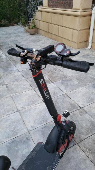 GPS трекеры: SEAL UP 48V21A (2ci el elektrikli Skuter) TƏCILI SATILIR Oturacağlı