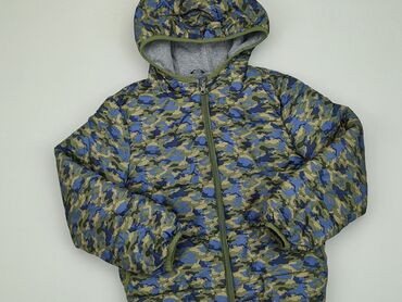 czarny płaszcz trencz: Kurtka przejściowa, TEX, 8 lat, 122-128 cm, stan - Dobry