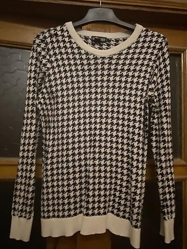 pull and bear: Qadın trikotaj/bluz biri 15 m 1) Leopar naxışlı sviter - Rəng: bej — 6