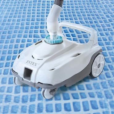bubamara jastuk: Automatski čistač bazena robot ZX100 – Intex – nov – crevo 6,5m — 2