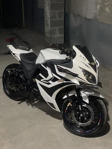 мото мини: Спортбайк Kawasaki, 250 куб. см, Бензин, Взрослый, Б/у — 2