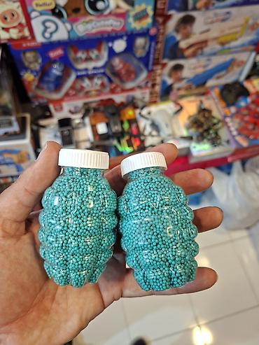 ilan oyuncaq: Oyuncaq silahlar üçün plastik BB mərmiləri (6 mm) – əl qumbarası — 1