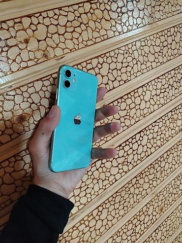 Apple iPhone: IPhone 11, 64 GB, Göy, Simsiz şarj, Face ID, Sənədlərlə — 2