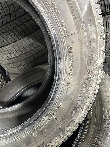 a 140: Шины 215 / 65 / R 16, Зима, Б/у, Комплект, Легковые, Япония, Bridgestone — 4
