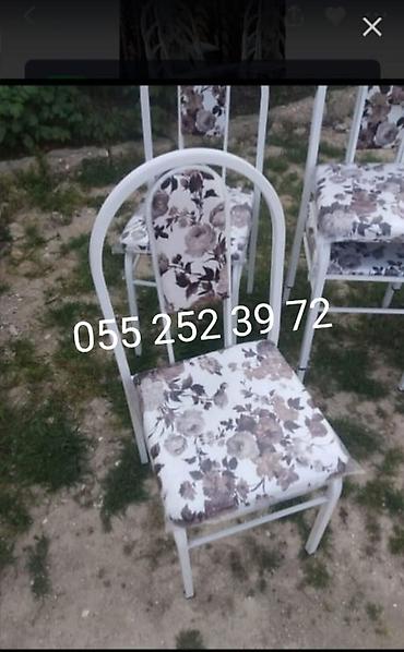 Stullar: Stol və stul - gözəl mətbəx dəstimiz. Bağ evlərinizi, kafelərinizi — 18