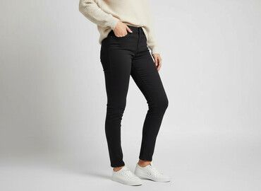 srebrne jeansy: Denim Co, Jeansy damskie, rozmiar S