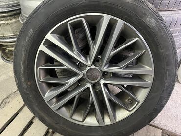 Колеса в сборе: Колеса в сборе 215 / 55 / R 17, Лето, Б/у, 1 шт, Легковые, Литые, отверстий - 5