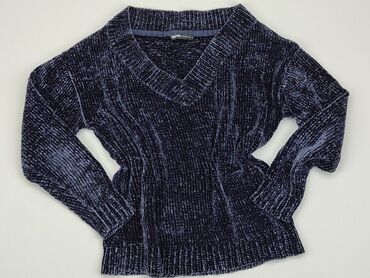 czarne t shirty damskie w serek: Sweter, Cropp, S (EU 36), condition - Very good