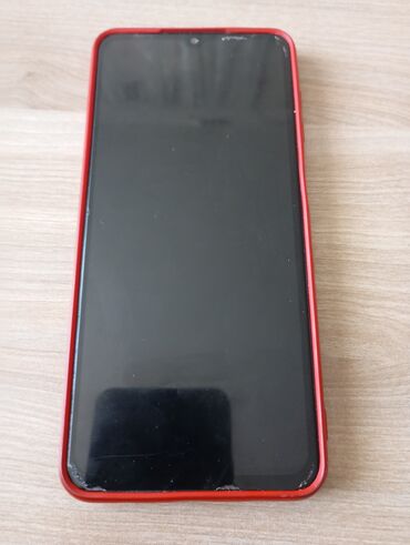 Samsung: Samsung Galaxy A12, 32 GB, rəng - Qırmızı, Sensor, Barmaq izi, İki sim kartlı