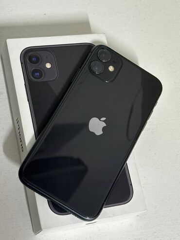 iphone 12 телефон: IPhone 11, Б/у, 256 ГБ, Jet Black, Коробка, 76 %